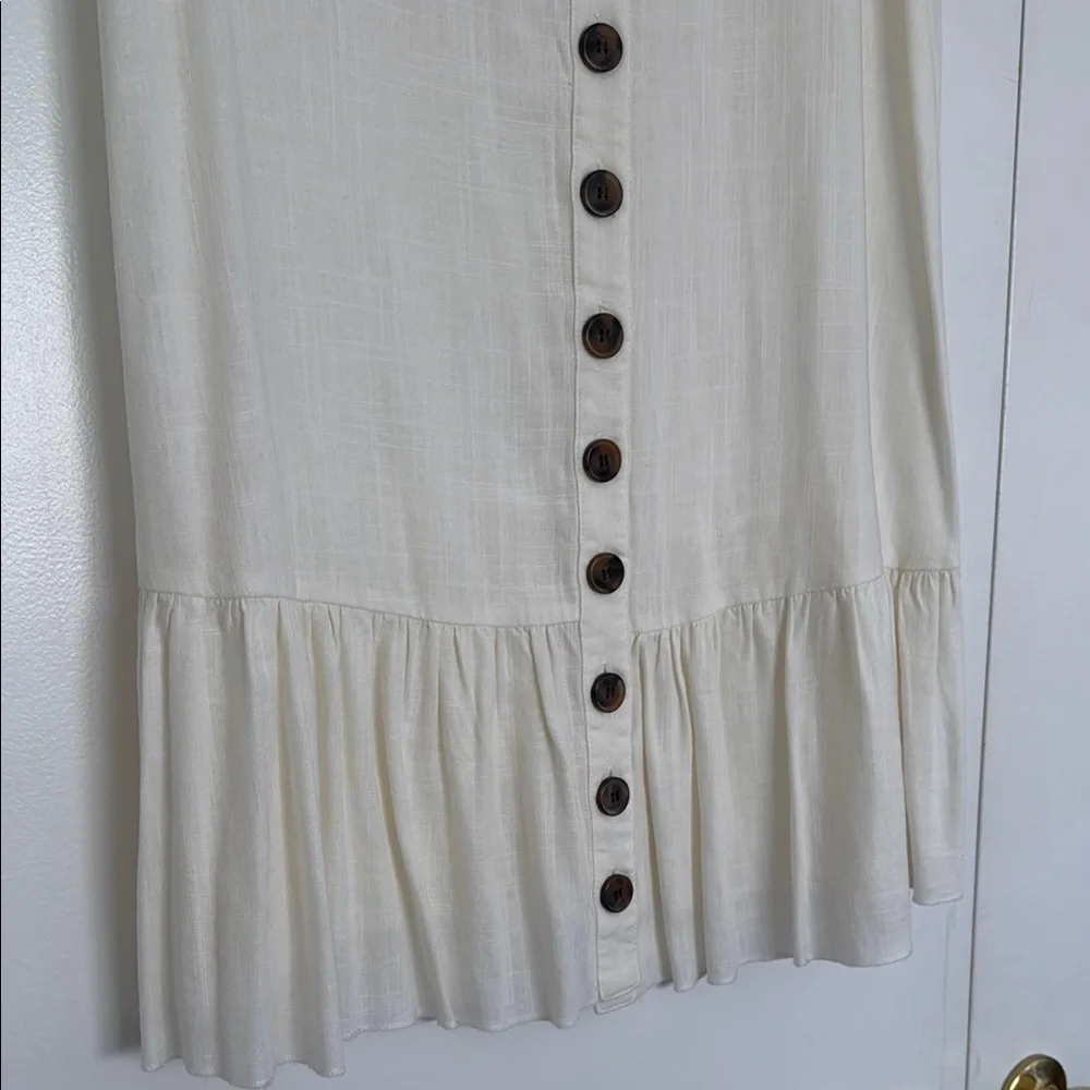 Princess Polly te amo Cream Mini Dress size US6